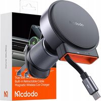 Support de téléphone de voiture MCDODO avec chargeur à induction pour iPhone Magsafe