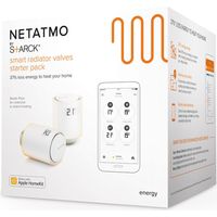 Kit Doppio Teste Termostatiche WiFi Netatmo Bianche