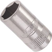 VIGOR Innenvierkant Antrieb 6,3 = 1/4 Zoll Steckschlüssel-Einsatz Außensechskant-Profil V2421N ∙ Vierkant hohl 6,3 mm (1/4 Zoll) ∙ Außen-Sechskant Profil ∙ 9 ∙ Gesamtlänge: 25 mm