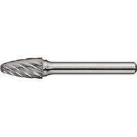 Frässtift RBF INOX D.8mm Tête-L.18mm Tige-D.6mm HM Denture Normale,fine TECWERK