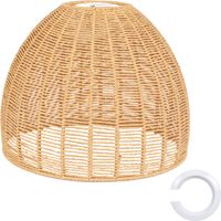 Emitto Ceiling Light Shade Pendant Woven Lampshade Natural Lightshade Easy Fit