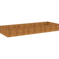 Jardinera acero corten 291x100x36 cm vidaXL