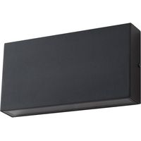 Lindby LED 'Jarte' in Nero da Alluminio