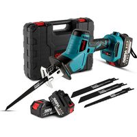 ONEVAN Sierra de sable 600W,18V Sierra Sable Bateria - En caja con dos pilas