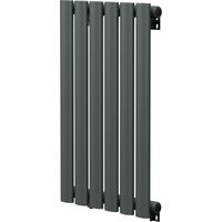 Boone Anthracite 600mm x 360mm Single Panel Radiator