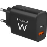 Cargador de Pared Ewent EW1319 Negro 20 W