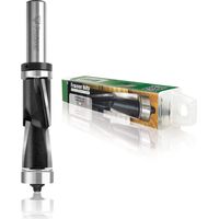 Fraiser Fresa per rifilare con cuscinetto superiore da 12 mm per legno, derivati e bordi in laminato per fresatrice manuale e banco fresa up & downcut