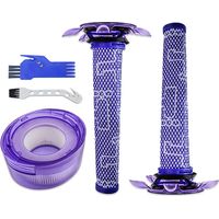 Adecuado para accesorios de aspiradora Dyson V8 FOCUS, filtro frontal y elemento de filtro de colchón trasero