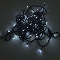 Guirlande 100 Leds en Lumière Blanche pour Intérieur