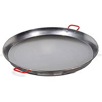 Valencianische Paellapfanne 46 cm. Poliert, für 12 Personen
