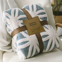 Sherpa Fleece Blanket King Size Versatile Blanket Fluffy Soft Extra Large Throw Bed Sofa Throw (Light Blue, 130160)