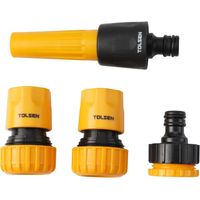 SET 4PZ CONNETTORI E LANCIA PER POMPA DA 3/4 TOLSEN
