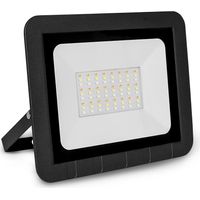 Proiettore LED RGB IP65 da 50W in alluminio nero matel