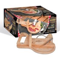 Trancheuse à saucisson manuelle inox – Lame en acier inoxydable – Guide de coupe ergonomique – Coupe précise et sécurisée – Durandal