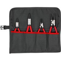 KNIPEX 00 19 56 V01 Assortimento di pinze per anelli di sicurezza 4 pezzi