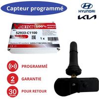 Reifendrucksensor TPMS vorprogrammiert 433 MHz für HYUNDAI i20, ix35, Tucson, Santa Fe, Bayon - 52933-C1100