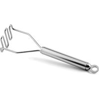 Weis 13851 - Schiacciapatate, in acciaio INOX, colore: argento, 20,5 x 5,5 x 5,5 cm