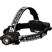 Ledlenser H7R Signature Premium Torcia frontale LED, ricaricabile, impermeabile IP67, 1200 lumen, Bluetooth, dimmerabile, portata luminosa 260m, cavo di ricaricamagnetico USB