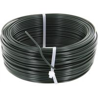 Galvanisiertes, plastifiziertes Spannseil Grün 2mm 25m