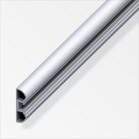 alfer Profil 27,5 x 11 x 1500 mm Wandschiene Wandprofil