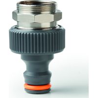 Ewuaqua Hahnstück 72065 zum Anschluss an Armaturen, mit Peristrahl-Adapter, Kunststoff