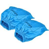 vhbw 2x Textile Filter compatible with Prosol PR 22-L Vacuum Cleaner, Wet/Dry Vacuum Cleaner - Textile Bag, Washable, Blue