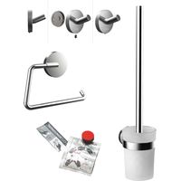 Juego de WC redondo emco con soporte de papel, juego de