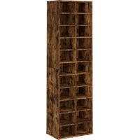 Scarpiera 54 x 34 x 183 cm in legno ingegnerizzato marrone 020043398