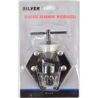 Extractor de brazo de limpiaparabrisas SILVER, extractor universal, para extraer brazos de limpiaparabrisas, cojinetes y engranajes, acero de aleación, rango de 6-27 mm