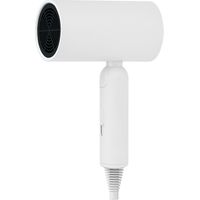 Se'che-cheveux ionique pliable professionnel 2000w blanc avec bec magne'tique