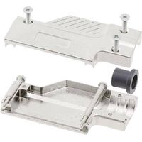 MH Connectors MHDCMR37-ULP 1060-0135-04 Guscio SUB-D Numero Poli (num): 37 Metallo 90 ° Argento 1 pz.