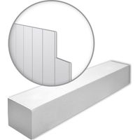NMC WG1-box WALLSTYL Noel Marquet 1 Scatola 12 pezzi 3D Rivestimento murale design moderno bianco 2,28 m2