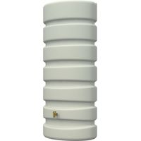 Regenwasserspeicher Graf. Dekorativer Wassertank für 650 Liter, 60x80x191 cm, beige