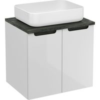 Naturel Mobile bagno Natural Stilla 60x60x45 cm bianco (STILLAD06033DC)