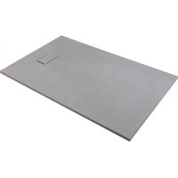 Receveur Gaïa 140x90 Gris Design Moderne, Extra-plat, Surface Antidérapante - Odyssea