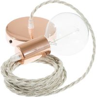 Lámpara colgante creative cables tn01 porcelana cable 2m