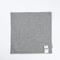 HOME DELUXE Copricuscino in lino CHARM - Grigio