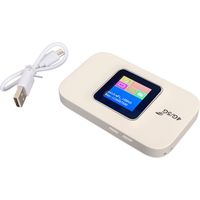 Routeur WiFi 4G 150 Mbps, emplacement pour carte micro SIM, compatible avec 10 appareils, écran LCD, point d'accès WiFi mobile pour ordinateur portable, téléphone et ordinateur.