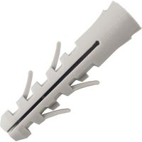 SCELL-IT Nylon-Dübel - Ohne Kragen - Ø 6 mm x 30 mm - Packung mit 200 Stück - DS06