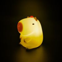 Lampara Nocturna LED cambia de color Capibara
