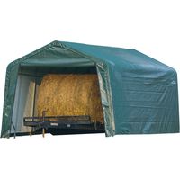 Shelter Logic Weidezelt 23,18 m², grün, 610 x 380 x 260 cm (L x B x H)