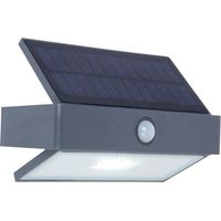 LUTEC Arrow applique solaire LED d'extérieur gris foncé