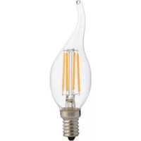 Ampoule LED bougie à filament 4W (Eq. 32W) E14 4200K