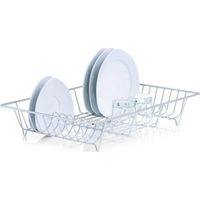 Zeller Escurridor de cocina cromado 48 x 32,5 cm