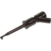 HIRSCHMANN Ic-prufspitze, miniatur-ausfuhrung, mit 2mm buchsenanschluss (KLEPS2BU) - schwar (HM6201)