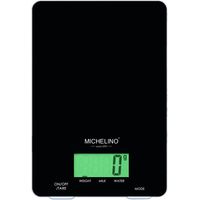 Báscula de cocina michelin 75007 capacidad 5 kg vidrio seguridad