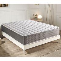 Colchón Imperial Deluxe con espuma viscoelástica - altura 30 cm - 11 áreas diferentes - Hecho en Italia 120x200