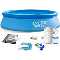 Intex 28108NP Piscina hinchable redonda 1942 litros azul