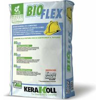 Kerakoll BIOFLEX colla minerale gres ceramica pietre naturali 25 KG bianco
