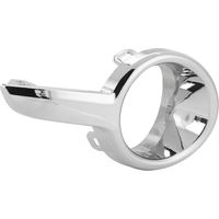 Cache antibrouillard chromé en plastique ABS haute résistance pour pare-chocs avant droit, compatible avec BMW 208 (2012-2018), référence d'origine : 1608111480